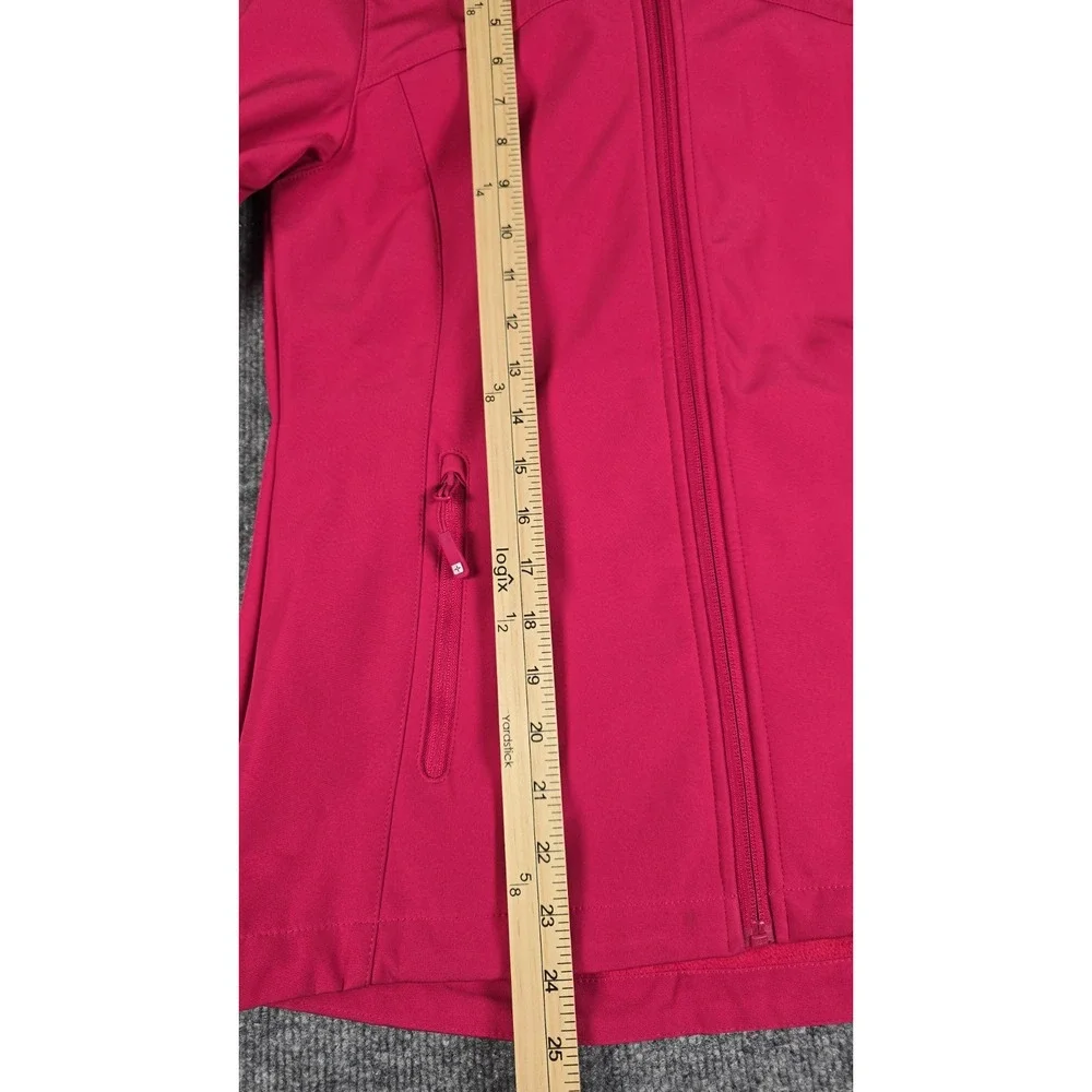 Mountain‎ Warehouse Softshell Jacket Women's Size 6 Hooded Water/Wind Resistant